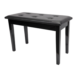 Crown CPS-1B Standard Tufted Duet Piano Stool with Storage